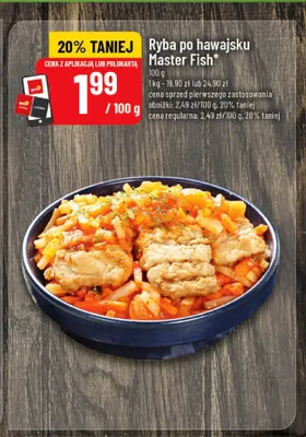 Ryba po hawajsku Master Fish promocja w POLOmarket