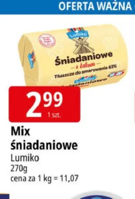 Mix Śniadaniowe Lumiko promocja w Leclerc