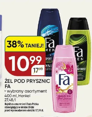 Żel pod prysznic flower field promocja w Chata Polska