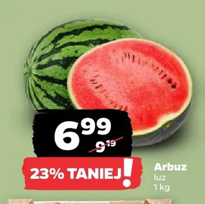 Arbuz luz promocja w Netto