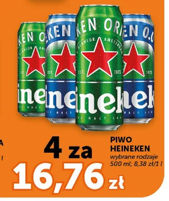 Piwo Heineken promocja w ABC