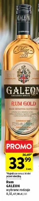 Rum Galeon Gold promocja w Intermarche