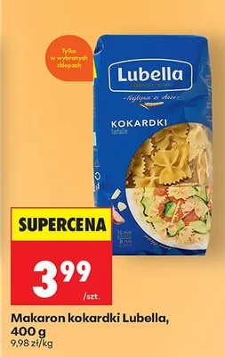 Makaron kokardki promocja w Biedronka