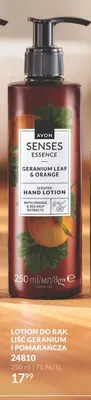 Lotion do rąk liść geranium i pomarańcza Avon promocja w AVON