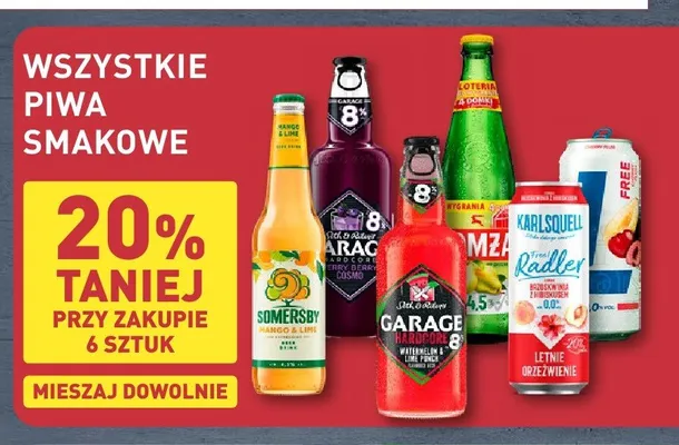 Piwo Garage Hardcore Cherry Berry Cosmo promocja w Aldi