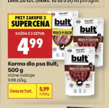 Karma dla psa Bult bogata w dziczyznę promocja w Biedronka