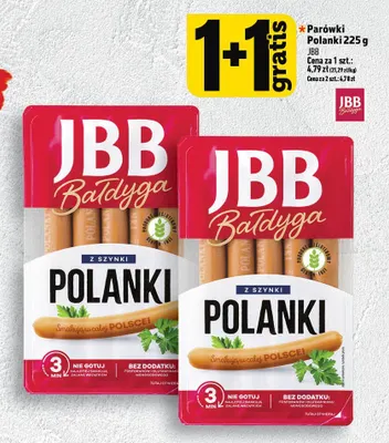 Parówki Polanki JBB promocja w TOPAZ