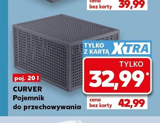 Pojemnik do przechowywania Curver 20 l promocja w Kaufland