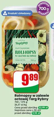 Rolmopsy w zalewie octowej Targ Rybny promocja w Dino