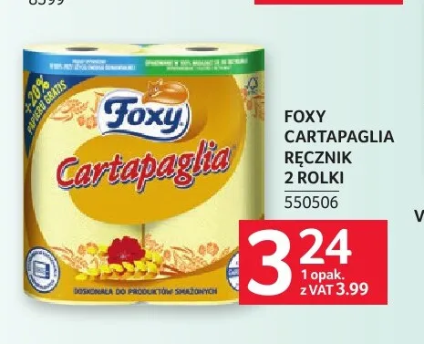 Ręcznik papierowy Foxy Cartapaglia promocja w Selgros