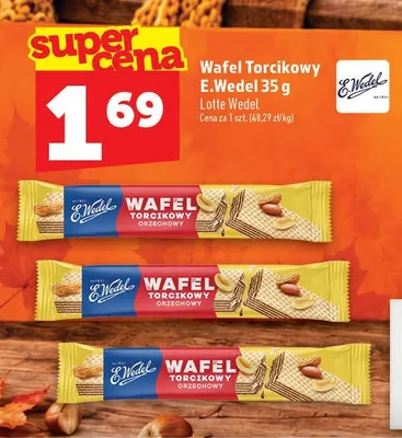 Wafel Torcikowy E.Wedel promocja w TOPAZ