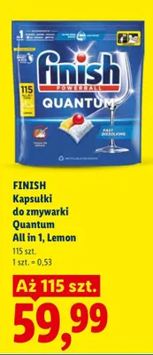 Kapsułki do zmywarki Quantum All in 1, Lemon promocja w Lidl