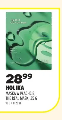 Maska w płachcie Holika The Real Mask promocja w Drogerie Natura