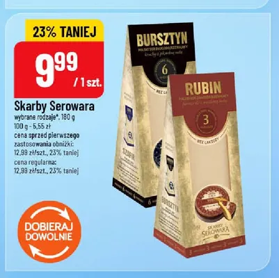 Ser Bursztyn Skarby Serowara promocja w POLOmarket