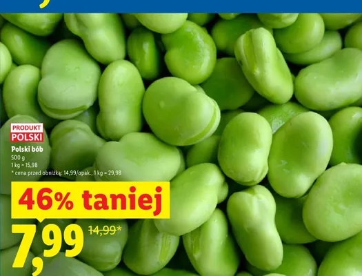 Bób polski promocja w Lidl