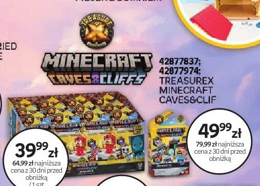 Zabawka Treasurex Minecraft Caves&Clif promocja w Empik