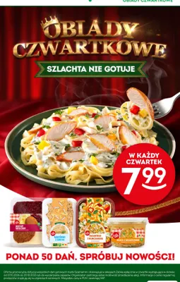 Tagliatelle z kurczakiem Szamamm promocja w Żabka