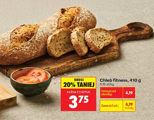 Chleb fitness promocja w Biedronka