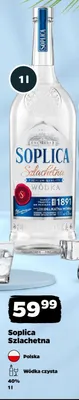 Wódka czysta Soplica Szlachetna promocja w Netto