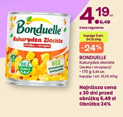 Kukurydza złocista promocja w Frisco