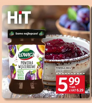 Powidła węgierkowe Łowicz promocja w Selgros