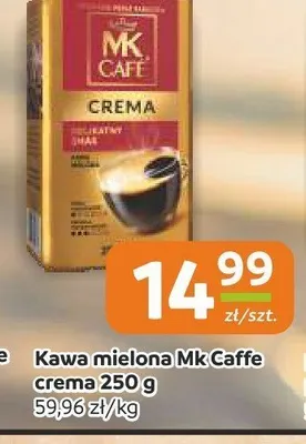 Kawa mielona Mk Cafe crema promocja w Gama