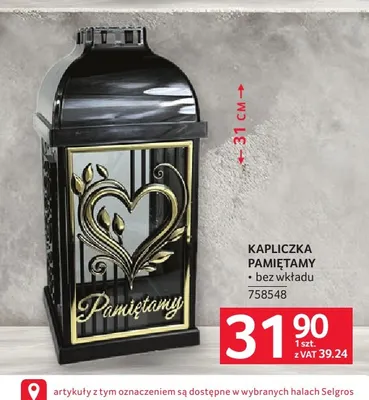 Kapliczka Pamiętamy promocja w Selgros