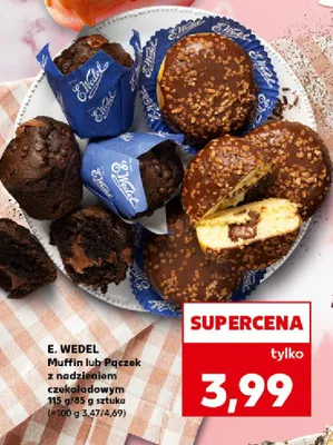 Pączek z nadzieniem czekoladowym promocja w Kaufland