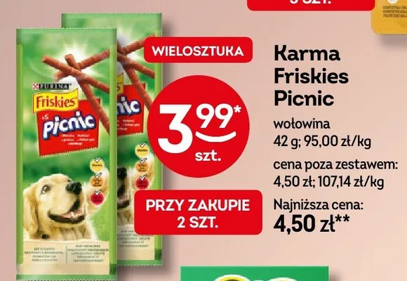 Karma wołowina promocja w Żabka