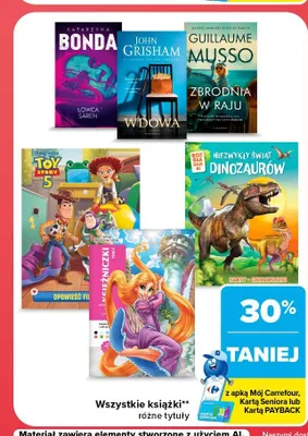 Książka Toy Story 5 promocja w Carrefour Market