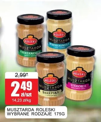 Musztarda sarepska Roleski promocja w Bingo