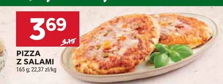 Pizza z salami promocja w Stokrotka