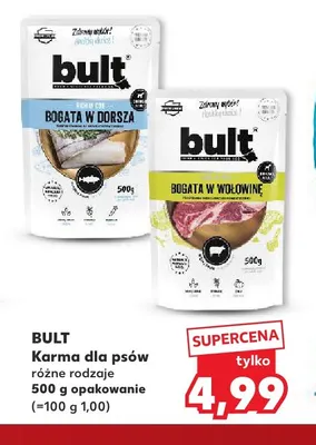 Karma dla psów Bult bogata w dorsza promocja w Kaufland