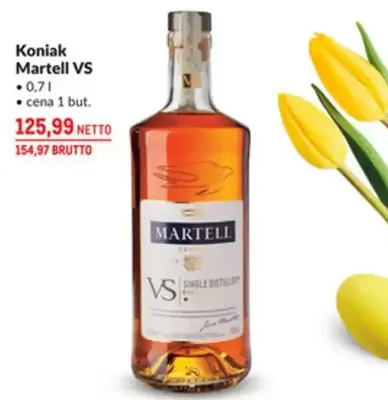 Koniak Martell VS promocja w Makro