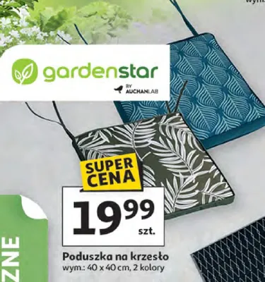 Poduszka na krzesło promocja w Auchan