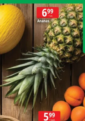 Ananas promocja w Leclerc