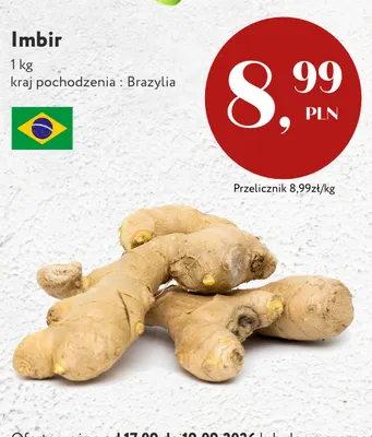 Imbir Market Point promocja w Market Point