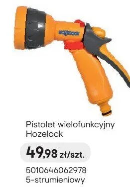 Pistolet wielofunkcyjny Hozelock promocja w Castorama