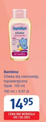 Oliwka dla niemowląt, hipoalergiczna promocja w Drogerie DM