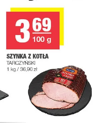Szynka z kotła Tarczyński promocja w SPAR