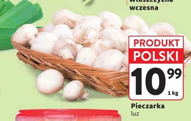 Pieczarka luz promocja w Intermarche