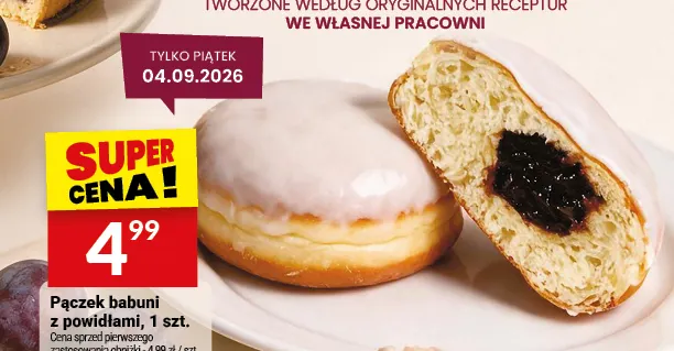 Pączek babuni z powidłami Białecki promocja w Twój Market