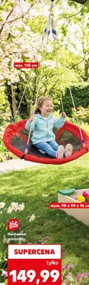 Huśtawka gniazdo promocja w Kaufland