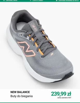 Buty do biegania New Balance 411 promocja w Deichmann