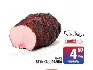 Szynka Juranda Nik-Pol promocja w Tomi Markt