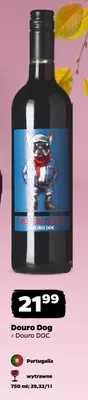Wino czerwone Douro Dog Douro DOC promocja w Netto