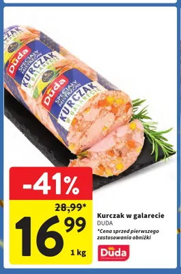 Kurczak w galarecie Duda promocja w Intermarche