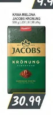 Kawa mielona Jacobs Krönung promocja w Słoneczko