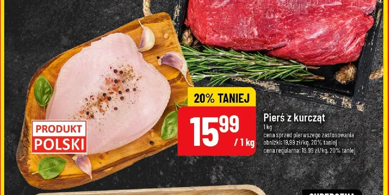 Pierś z kurcząt promocja w POLOmarket