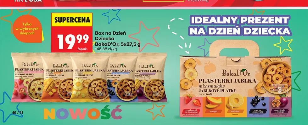 Box na Dzień Dziecka BakaD'Or 5-pak 27,5g promocja w Biedronka